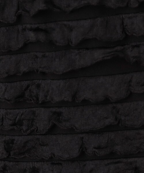 DRESSTERIOR（ドレステリア）の「フリルジャージスカート（スカート・レディース・カーキ/ブラック/ホワイト・40/38/36/34）」の21枚目の写真