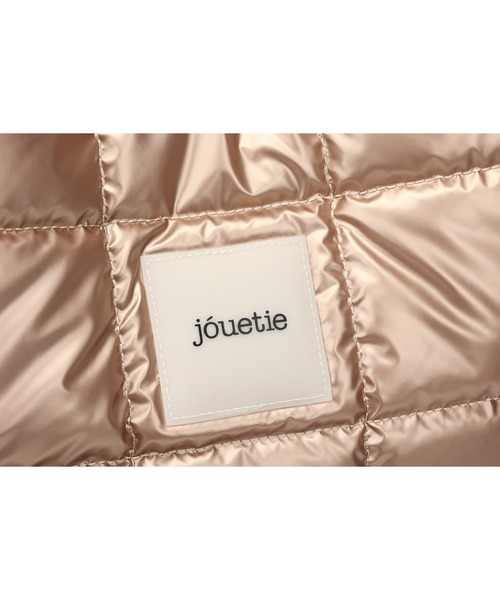 jouetie（ジュエティ）の「【jouetie/ジュエティ】メタリックナイロンキルティング　大容量　ラージトートバッグ（トートバッグ・レディース・ブラック/ネイビー/シルバー/グリーン/ピンク・FREE）」の13枚目の写真