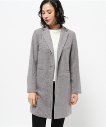 LBC | T/Rニットチェスターコート(チェスターコート)