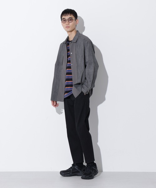 Apo(s)ture(アポスチャー)の「KYLE-007/デニムアンクルスリムパンツ(デニムパンツ・メンズ・ブラック/ネイビー・XS/S/M/L/XL)」の7枚目の写真