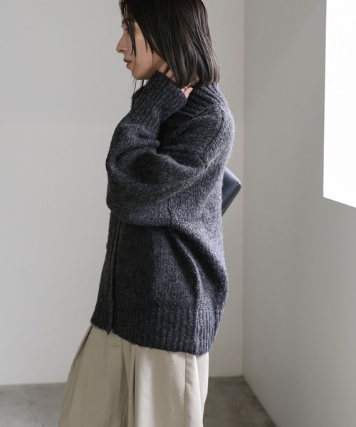 モラビトスペル　レースカーディガン　タグ付新品未使用 【定価58.300円】 紐付きカーディガン【ZOZOTOWN限定アイテム】（カーディガン/ボレロ