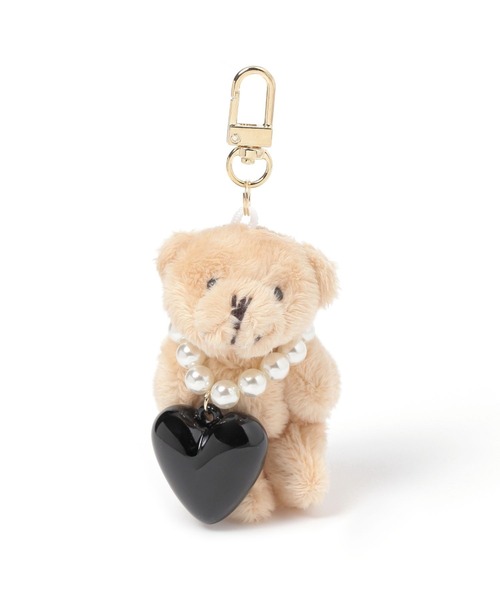 ALAND（エーランド）の「ALAND／クマサンハートチャーム（キーホルダー・レディース・ベージュ・FREE）」の10枚目の写真