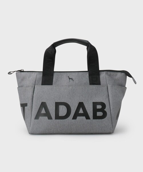 【新品未使用】アダバット adabat ロゴデザイン カートバッグ ブラック アダバット adabat アダバット カートバッグ ゴルフ adabat