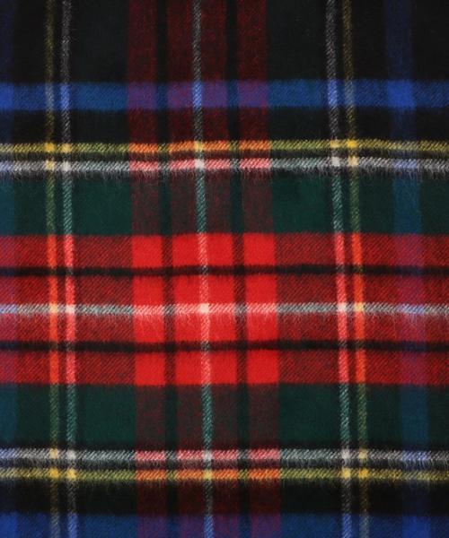 BEAUTY&YOUTH UNITED ARROWS（ビューティーアンドユースユナイテッドアローズ）の「BY JOHNSTONES タータンチェック カシミヤストール（ストール/ショール・レディース・ブラック/グレー/レッド/ケリー・フリー）」の7枚目の写真