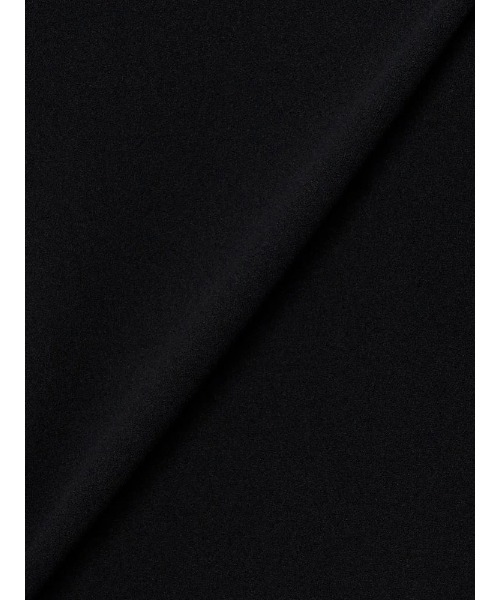 Perfect Suit FActory（パーフェクトスーツファクトリー）の「カットジョーゼット　2wayジャンパースカート　ブラウン/ブラック（ジャンパースカート・レディース・ブラウン/ブラック・L/M）」の4枚目の写真