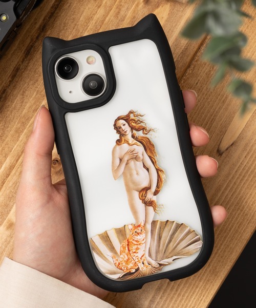 Jubilee(ジュビリー)の「ネコ耳xネコ柄 シリコンTPU iPhoneケース 【iPhone11/12/13/14/15対応】(スマホケース/カバー・レディース・その他6/その他4/その他7/その他9/その他12/その他1/その他2/その他3/その他5/その他11/その他8/その他10・iPhone 11/iPhone 12/12 Pro/iPhone 13/iPhone 14/iPhone 15)」の2枚目の写真