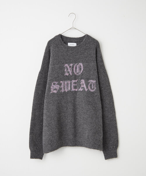 WHIMSIC(ウィムジック)の「【UNISEX】ロゴニットプルオーバー(ニット/セーター・メンズ・チャコールグレー/ブラウン/ネイビー/アイボリー・FREE)」の17枚目の写真