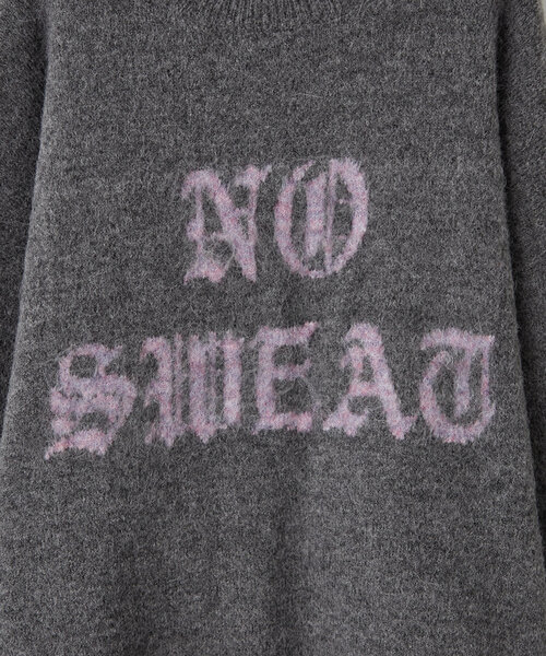 WHIMSIC(ウィムジック)の「【UNISEX】ロゴニットプルオーバー(ニット/セーター・メンズ・チャコールグレー/ブラウン/ネイビー/アイボリー・FREE)」の19枚目の写真