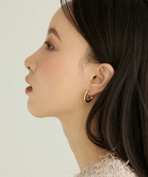 シンプルフープイヤリング