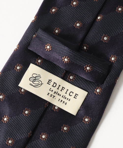 セール】AX コモンヘリンボンストライプタイ（ネクタイ）｜EDIFICE