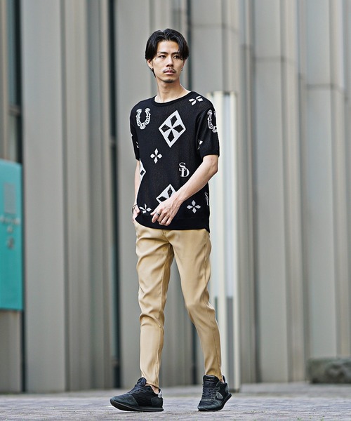 SOMEDIFF(サムディフ)の「ツイルスキニーチノパンツ メンズ ストレッチイージーパンツ スリム ボトムス ずぼん 夏服(チノパンツ・メンズ・ブラック/ホワイト/グリーン/ベージュ/グリーン系その他/ブルー系その他/ホワイト系その他/ベージュ系その他/ブルー/ブラック系その他・M/L/XL)」の20枚目の写真