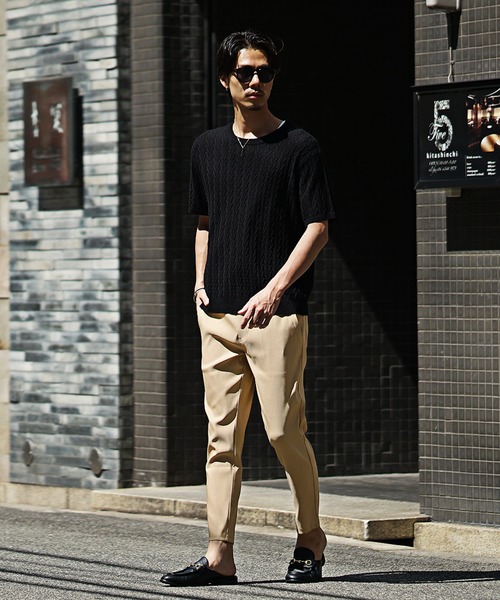 SOMEDIFF(サムディフ)の「ツイルスキニーチノパンツ メンズ ストレッチイージーパンツ スリム ボトムス ずぼん 夏服(チノパンツ・メンズ・ブラック/ホワイト/グリーン/ベージュ/グリーン系その他/ブルー系その他/ホワイト系その他/ベージュ系その他/ブルー/ブラック系その他・M/L/XL)」の21枚目の写真