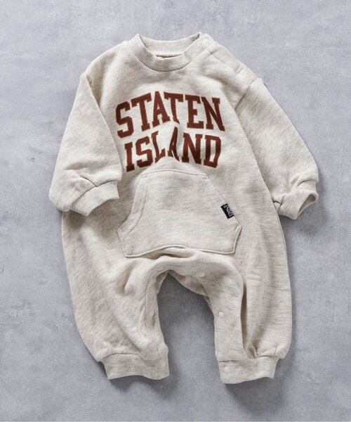 ベニヤ板】 ? SOLD OUT 怪獣さんロンパース