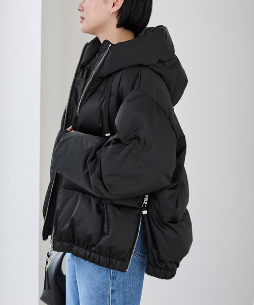 IENA ダウン セール】DUNO（デュノ） HEKA 金具Silver（ダウンジャケット