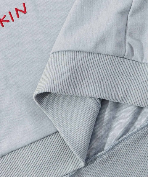 ScoLar Parity(スカラーパリティ)の「343111:パリティのネコずきん アップリケ刺繍プルオーバー(Tシャツ/カットソー・メンズ・ブラック/サックスブルー/ピンク・M)」の16枚目の写真