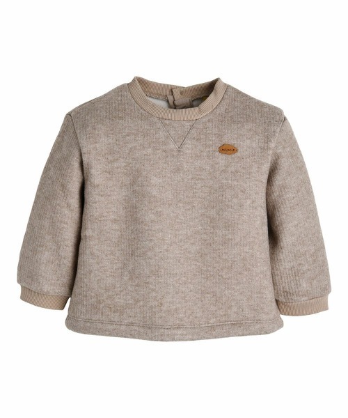 moimoln(モイモルン)の「クリップコージミンク起毛トップス(Tシャツ/カットソー・キッズ・アイボリー/ベージュ・90cm/100cm/110cm/120cm)」の2枚目の写真
