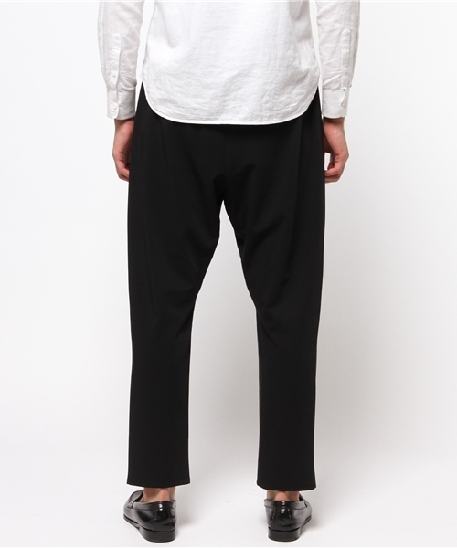 lot holon(ロットホロン)の「lotholon(ロット・ホロン) イージースラックスパンツ(スラックス・メンズ・ブラック・46/44)」の3枚目の写真