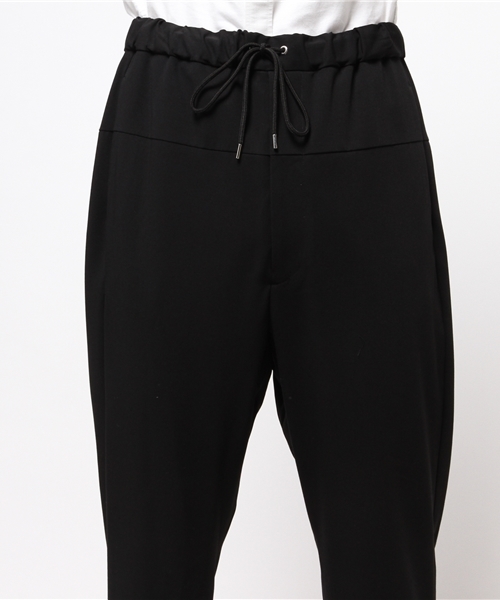 lot holon(ロットホロン)の「lotholon(ロット・ホロン) イージースラックスパンツ(スラックス・メンズ・ブラック・46/44)」の5枚目の写真