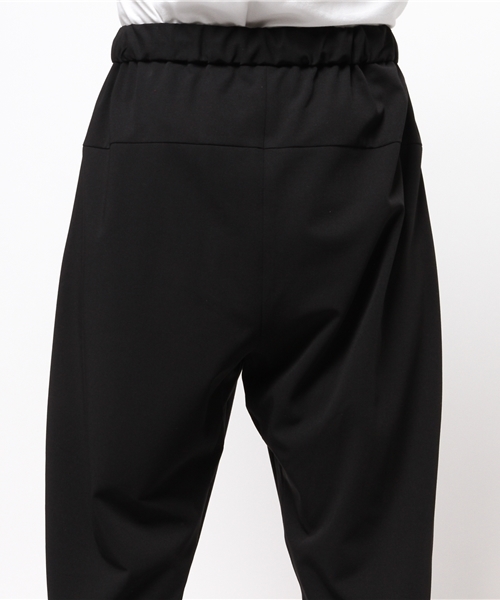 lot holon(ロットホロン)の「lotholon(ロット・ホロン) イージースラックスパンツ(スラックス・メンズ・ブラック・46/44)」の6枚目の写真