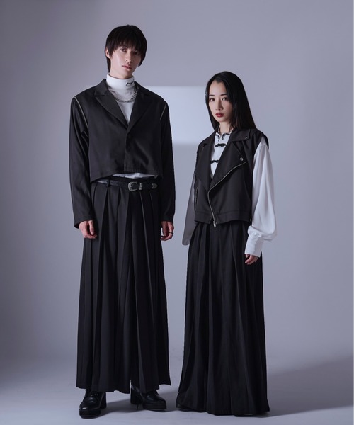 ハカマプリーツパンツ（その他パンツ）｜Ellno Loset（エルノロゼット