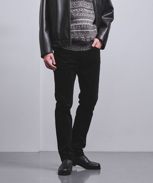 UNITED ARROWS(ユナイテッドアローズ)の「コーデュロイ ユーロテーパード 5ポケット パンツ(その他パンツ・メンズ・ブラック/ピンク/ダークグレー/ライトブルー・S/L/M/XL)」の6枚目の写真