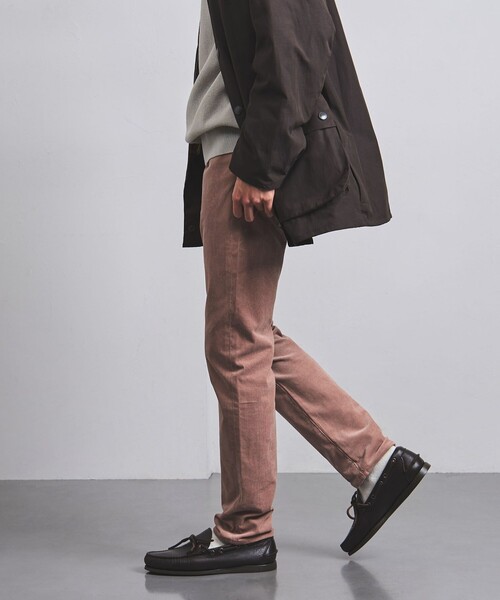 UNITED ARROWS(ユナイテッドアローズ)の「コーデュロイ ユーロテーパード 5ポケット パンツ(その他パンツ・メンズ・ブラック/ピンク/ダークグレー/ライトブルー・S/L/M/XL)」の8枚目の写真