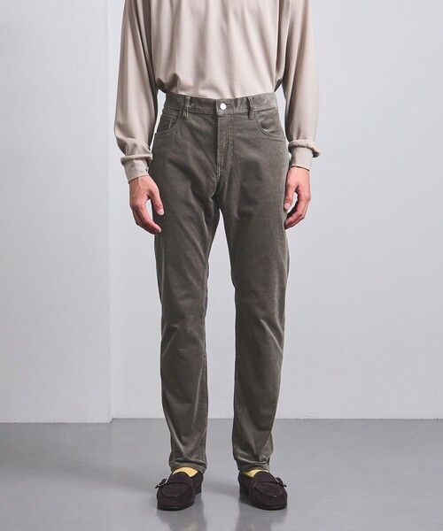 UNITED ARROWS(ユナイテッドアローズ)の「コーデュロイ ユーロテーパード 5ポケット パンツ(その他パンツ・メンズ・ブラック/ピンク/ダークグレー/ライトブルー・S/L/M/XL)」の12枚目の写真