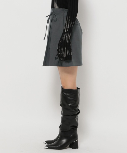 HARE（ハレ）の「リボンデザインスカパン(HARE)（その他パンツ・レディース・グレー/ブラック・FREE）」の11枚目の写真