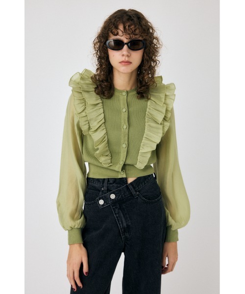 ☆エムズグレイシーボレロカーディガングリーン40☆ エムズグレイシー カーディガン通販 | 中古ブランド古着 | ビープライス