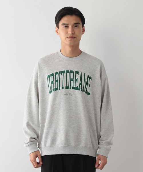 GLOBAL WORK Smile Seed Store（グローバルワーク スマイルシードストア）の「裏起毛プリントスウェット/115943（スウェット・メンズ・杢グレー/グリーン/アイボリー/ブラック・LARGE/SMALL/MEDIUM/X-LARGE）」の12枚目の写真