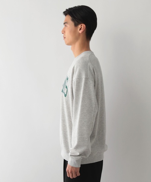 GLOBAL WORK Smile Seed Store（グローバルワーク スマイルシードストア）の「裏起毛プリントスウェット/115943（スウェット・メンズ・杢グレー/グリーン/アイボリー/ブラック・LARGE/SMALL/MEDIUM/X-LARGE）」の13枚目の写真