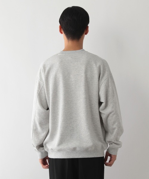 GLOBAL WORK Smile Seed Store（グローバルワーク スマイルシードストア）の「裏起毛プリントスウェット/115943（スウェット・メンズ・杢グレー/グリーン/アイボリー/ブラック・LARGE/SMALL/MEDIUM/X-LARGE）」の14枚目の写真