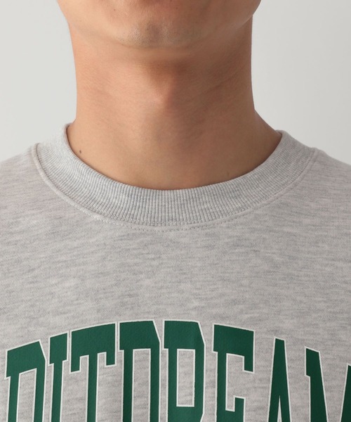 GLOBAL WORK Smile Seed Store（グローバルワーク スマイルシードストア）の「裏起毛プリントスウェット/115943（スウェット・メンズ・杢グレー/グリーン/アイボリー/ブラック・LARGE/SMALL/MEDIUM/X-LARGE）」の15枚目の写真