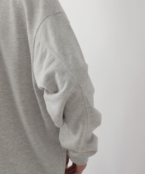GLOBAL WORK Smile Seed Store（グローバルワーク スマイルシードストア）の「裏起毛プリントスウェット/115943（スウェット・メンズ・杢グレー/グリーン/アイボリー/ブラック・LARGE/SMALL/MEDIUM/X-LARGE）」の21枚目の写真