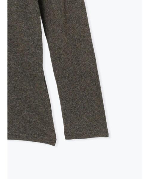 Samansa Mos2（サマンサ モスモス）の「【吸湿発熱】ベア天無地タートルネックカットソー（Tシャツ/カットソー・レディース・キナリ/ミント/サックスブルー/チャコールグレー・F）」の20枚目の写真