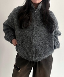 apres jour mignon | 【apresjour mignon SOIE】シャギーアウター【ZOZOTOWN限定アイテム】(その他アウター)