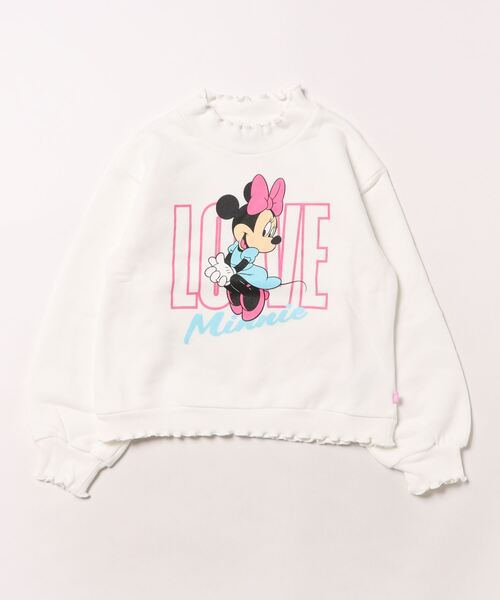Disney（ディズニー）の「ディズニー ミニーフリルリブ裏起毛