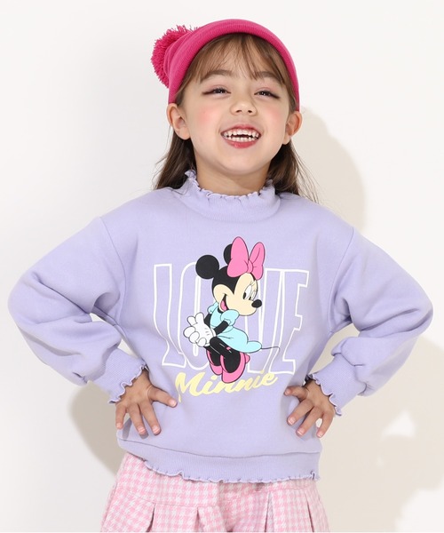 Disney（ディズニー）の「ディズニー ミニーフリルリブ裏起毛