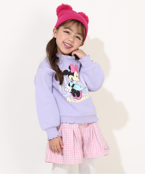 Disney（ディズニー）の「ディズニー ミニーフリルリブ裏起毛