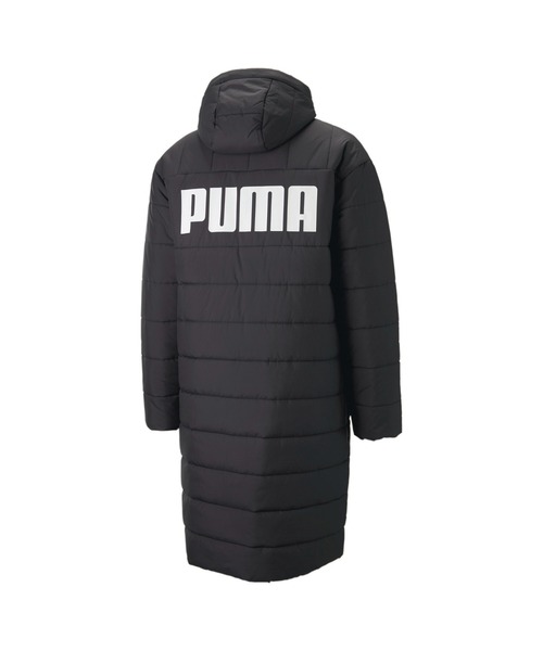 PUMA（プーマ）の「PUMA プーマ メンズ ESS+ フーデッド パデッド コート（ダウンジャケット/コート・メンズ・ブラック・SMALL/X-LARGE/XX-LARGE/MEDIUM/LARGE）」の9枚目の写真