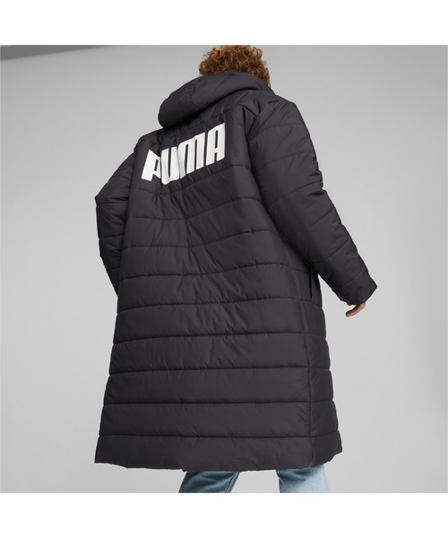 PUMA（プーマ）の「PUMA プーマ メンズ ESS+ フーデッド パデッド コート（ダウンジャケット/コート・メンズ・ブラック・SMALL/X-LARGE/XX-LARGE/MEDIUM/LARGE）」の6枚目の写真