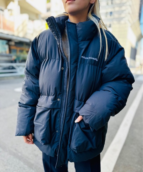   ダウンジャケット ネイビー UMBRO REVERSIBLE DOWN JACKET ネイビー/ミント 23HO-S