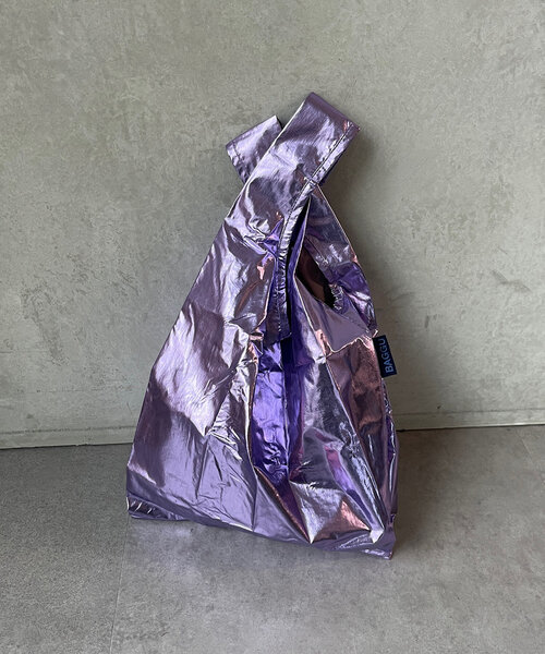 DouDou(ドゥドゥ)の「【BAGGU/バグゥ】24HO BABY BAGGU メタリック(ショルダーバッグ・レディース・ブルー系その他/ゴールド/サーモンピンク/シルバー・FREE)」の12枚目の写真