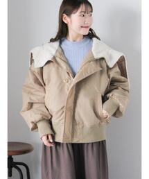 フード付ミリタリーブルゾン