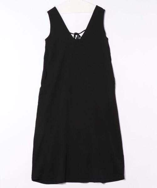 Q（キュー）の「前後2wayリボンセットワンピース（ワンピース・レディース・アイボリー/ブラック・MEDIUM）」の6枚目の写真