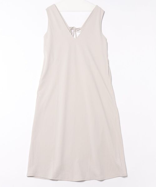 Q（キュー）の「前後2wayリボンセットワンピース（ワンピース・レディース・アイボリー/ブラック・MEDIUM）」の7枚目の写真