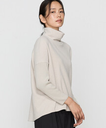 K.T KIYOKO TAKASE | ウールブークレー ボトルネックプルオーバー(Tシャツ/カットソー)