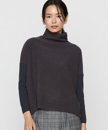 K.T KIYOKO TAKASE | ウールブークレー ボトルネックプルオーバー(Tシャツ/カットソー)