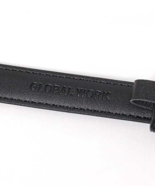GLOBAL WORK(グローバルワーク)の「細長バックルベルト/250471(ベルト・レディース・ダークブラウン/ブラック/キャメル・ONE SIZE)」の6枚目の写真