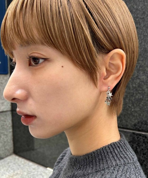 GOLDY(ゴールディ)の「アッセンブル モチーフ ピアス(ピアス(両耳用)・レディース・シルバー/ゴールド/シルバー系その他/ゴールド系その他・FREE)」の12枚目の写真